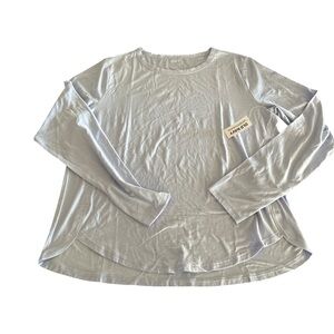 Old Navy Women's Lilac Long Sleeve Active Top